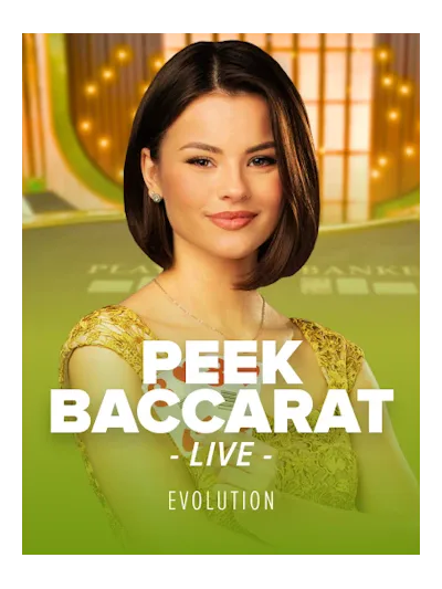 Peek Baccarat — Evolution